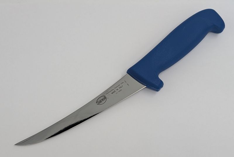  Blå Sanelli Utbeiningskniv M/Flex 15CM