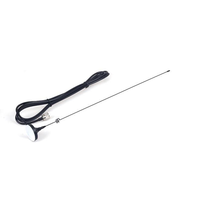 Hovedbilde VR-511- Bilantenne m/magnetfot - PL259 kontakt.